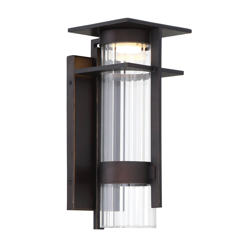 Angilia LED Wall Light, 14" H x 6.25" W x 7.25" D