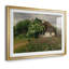 «Idyllic Farmhouse with Blooming Sureau» - Hans Andersen Brendekilde, reproduction encadrée avec passe-partout et verre Fin du 19e siècle / début du 20e siècle-224775681-224775685-224775695