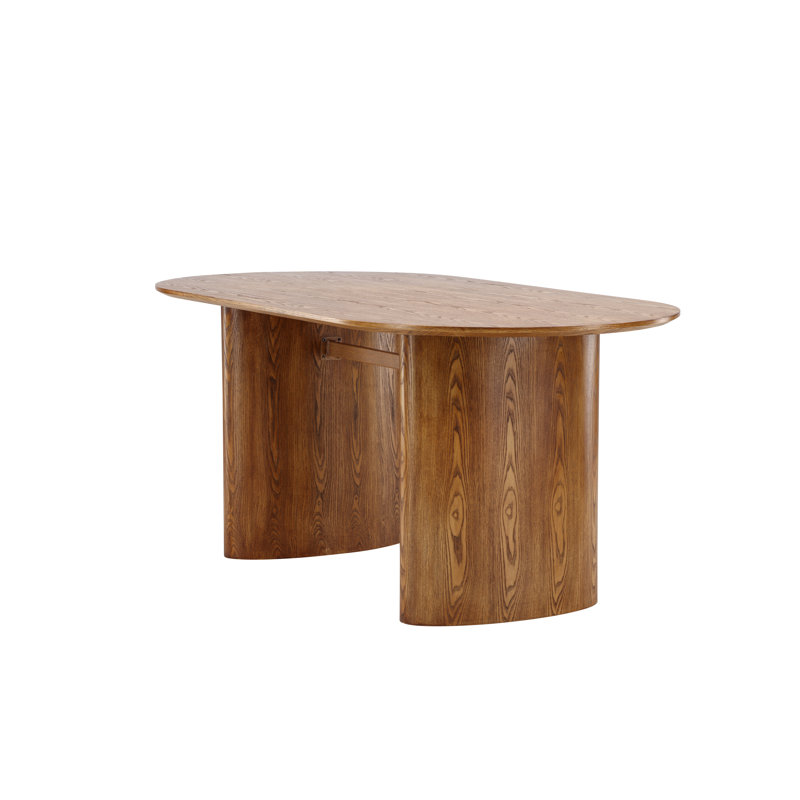 Larned Oval Dining Table, Nature