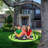 40 inch Oxford Cloth Web/Saucer Swing with Chains-58612589