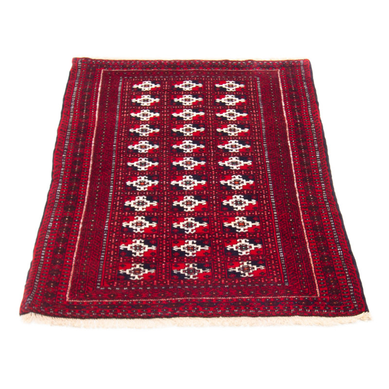 Tapis unique en laine noué à la main 3 pi 9 po x 5 pi 6 po nouvel âge Kalgoorlie