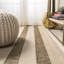 Tapis d'intérieur / extérieur beige / brun Hertel-1509680861