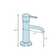 Single-Hole Bathroom Faucet with Drain Assembly