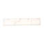 1-Light Dimmable LED White Bath Bar