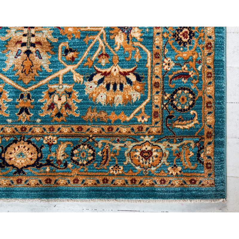 Garth Oriental Indoor Rug, Round 8'