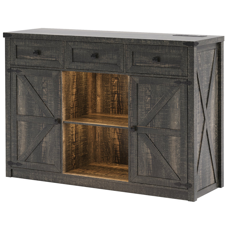 Ingimundur 47.24'' Sideboard, Brown