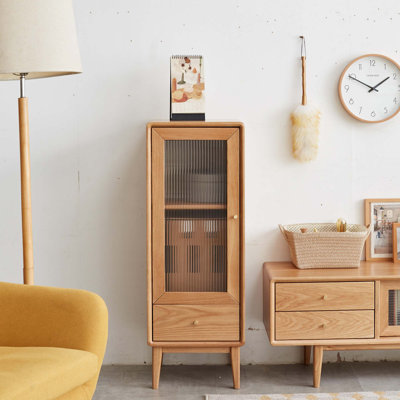 Solid Oak Storage Cabinet by George Oliver