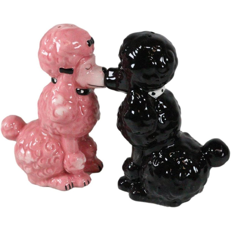 Figurine en céramique 2 pièces Herschell