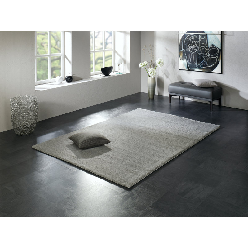 Solid Colour Shag Area Rug, Rectangular 140 x 200cm