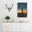 Taipei City In Taiwan Abstract - Wrapped Canvas Painting-56660647