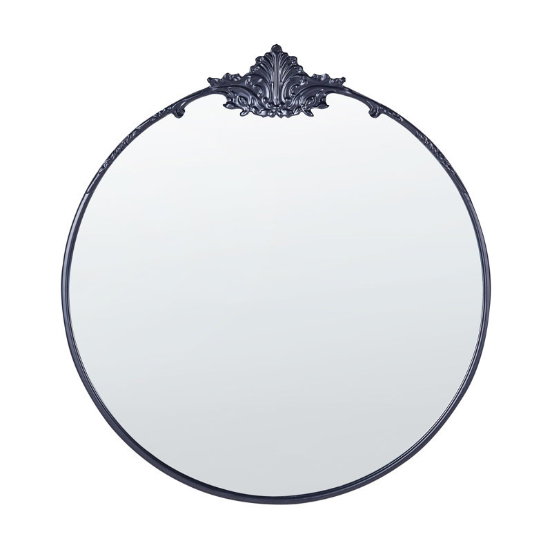 Arkeia Oval Leaning Overmantel Mirror