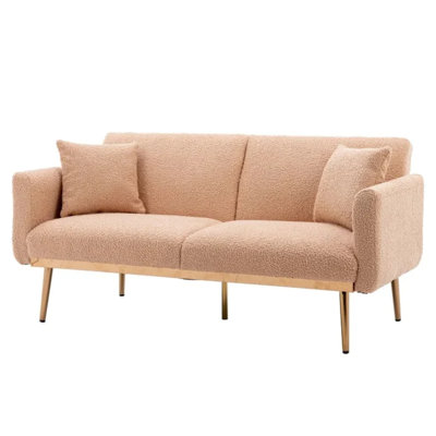 Pentti 65"" Square Arm Sofa Bed -  Everly Quinn, 432C2B4CA189493CA5A64595BFAF5839