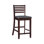 Tabouret de bar et de comptoir en bois massif Clarke