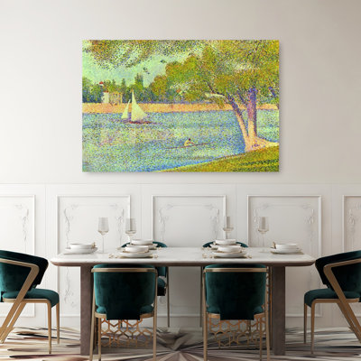 Banks of seine, reproduction d'art classique classique