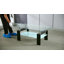Table basse rectangulaire avec plateau de rangement en verre trempé et panneau de fibres à densité moyenne Fraiya-83077158-97769658