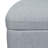 21" Linen Storage Ottoman