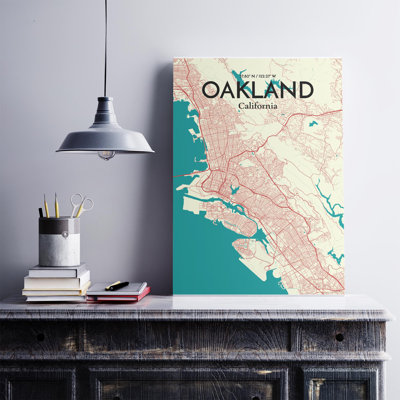 " Oakland City Map "