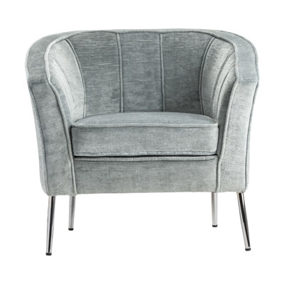Upholstered Barrel Chair