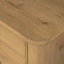 Minnie 3 - Drawer Solid Wood Nightstand