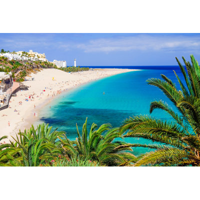 «Playa De Morro Jable» par Elena Krivorotova - photographie sur toile tendue