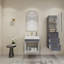 Ensemble de meuble-lavabo simple 23,6 po-70381344