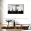 Tergel - Arizona noir - Silhouettes de cactus-106810330