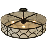 Cilindro 4 - Light Flush Mount