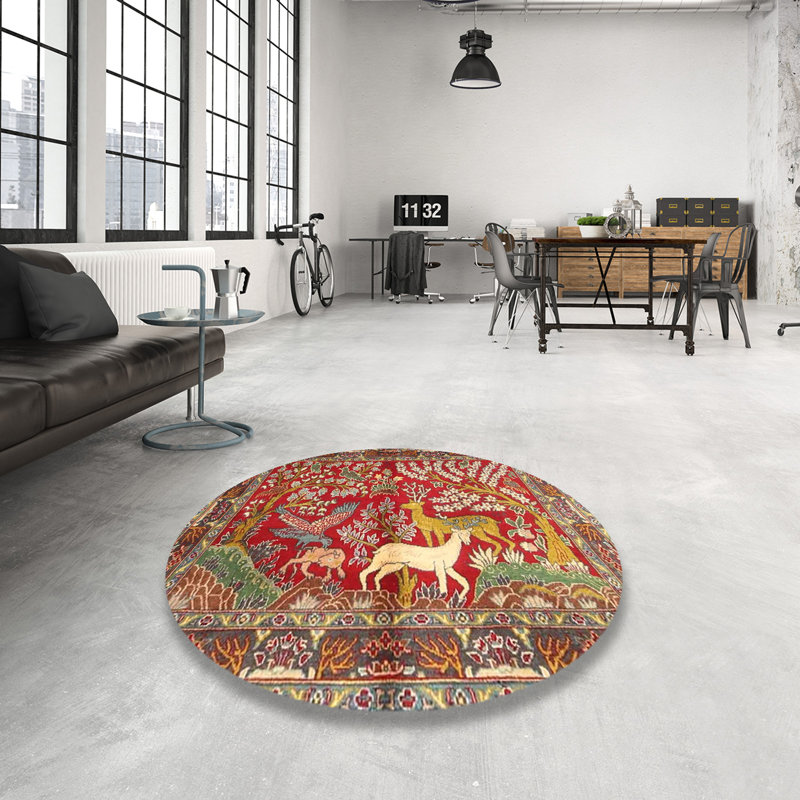 Oriental Indoor Rug, Round 6'