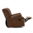 Joris 38.2" W Tufted Leather 270° Swivel Oversized Leather Recliner