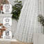 Paire de rideaux semi-transparents avec passe-tringle en lin-838276304-838276311