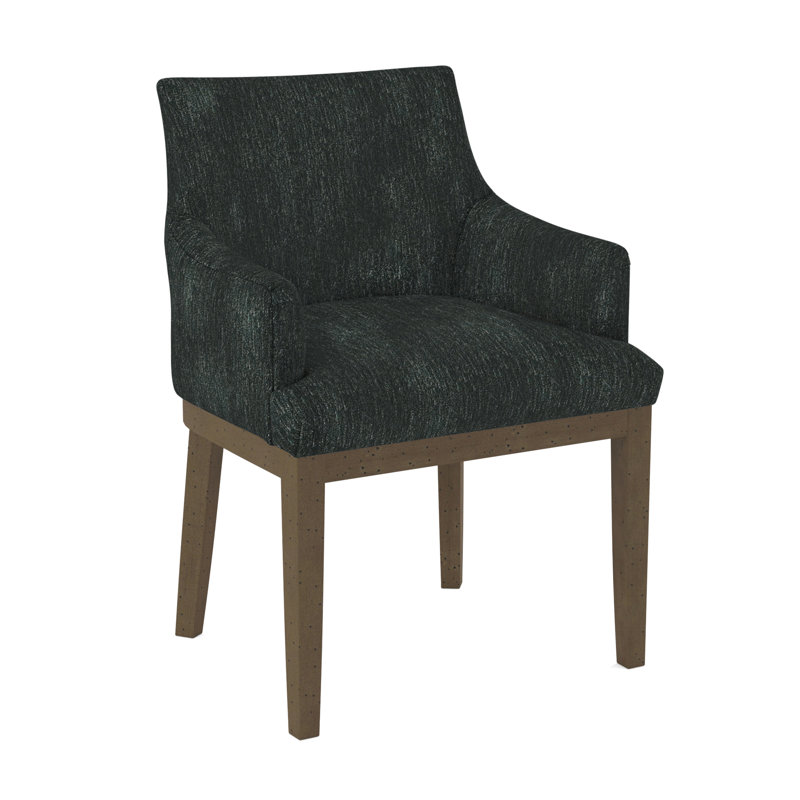Upholstered Arm Chair, 61597-78, English Saddle