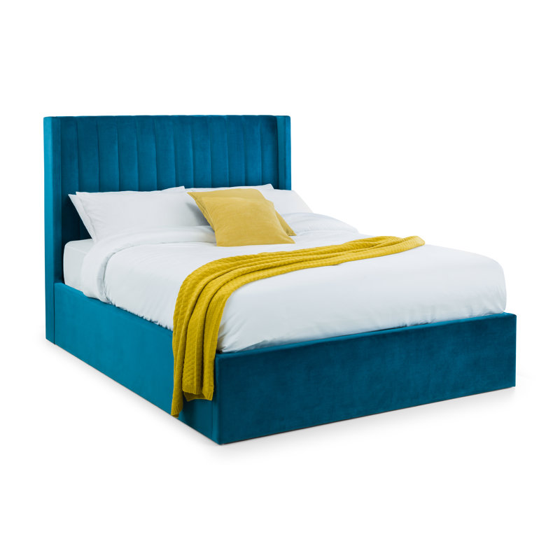 Bozrah Upholstered Ottoman Storage Bed, Super King (6'), Grey