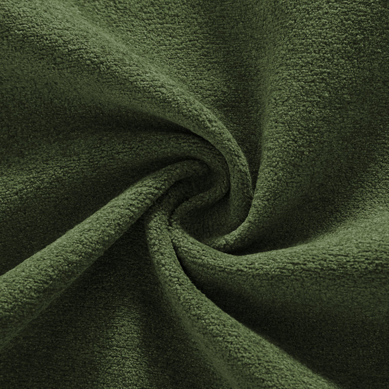 Canapé modulaire en velours 26,7 po Boneless, Vert
