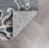 Tapis floral gris Majoros