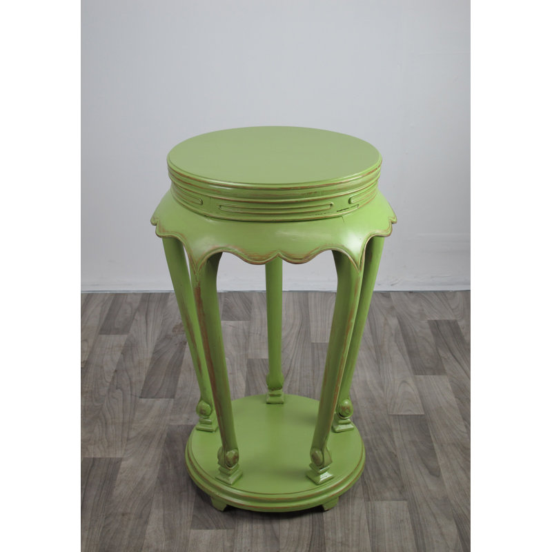 Asian Classic Solid Wood End Table