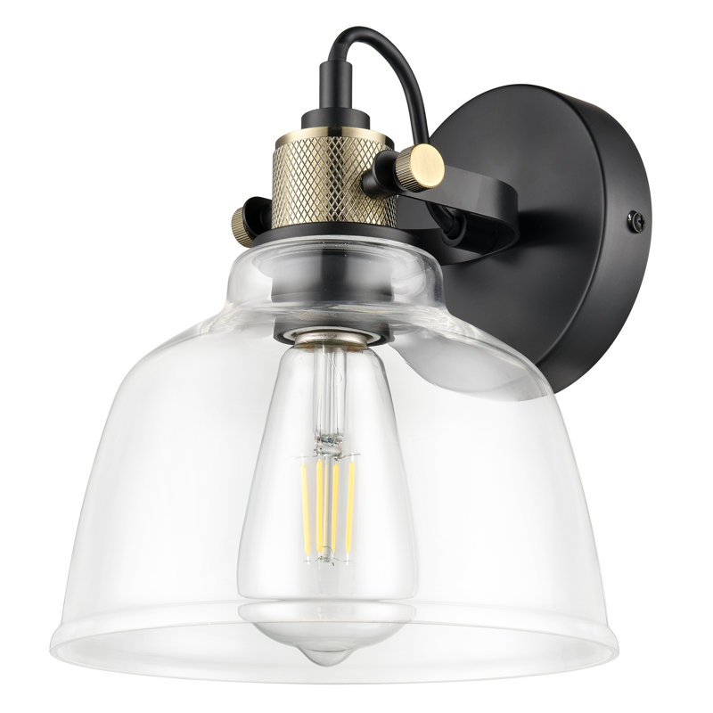 Suzannah Armed Sconce, Clear