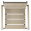 Chaise de patio empilable Vicente