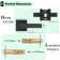 Passage Door Lever with Square Rosette Heavy Duty Solid Levers