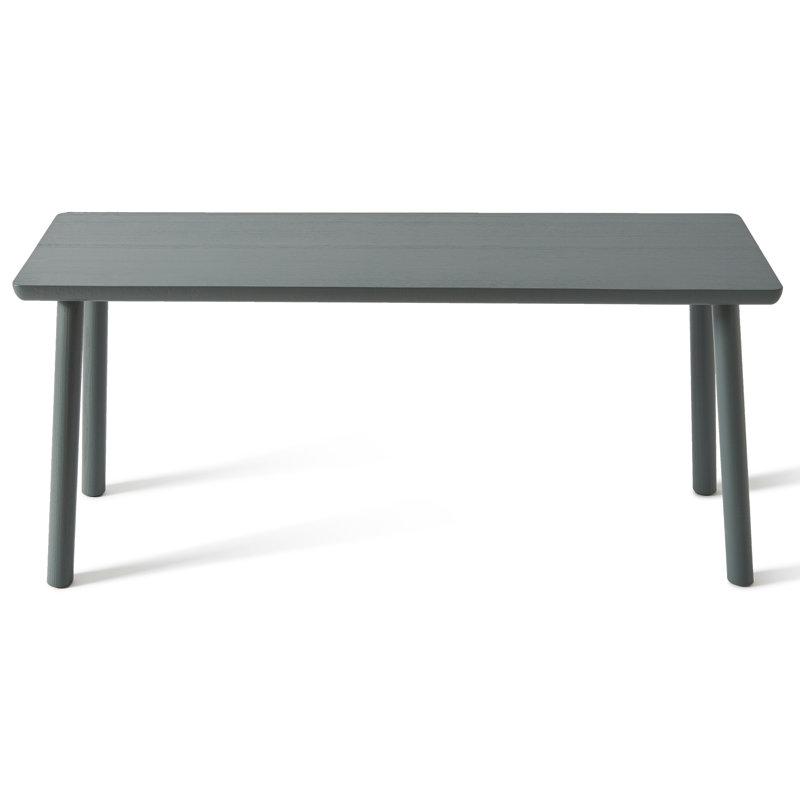 Solid Wood Bench, Grey