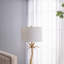 Lampe feuille avec base en marbre
