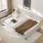 Modern Daybed With Tufted Button And Solid Legs-478641534