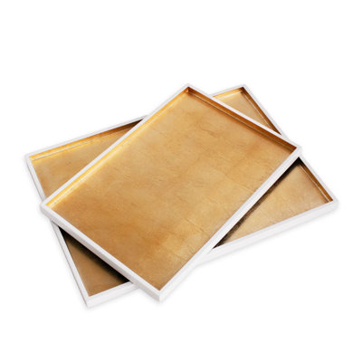 Indochine Rectangle Lacquered Trays
