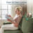 Sherry Plush Corduroy Sofa Bed With USB Charging & Cup Holders-1923302649-1917066962