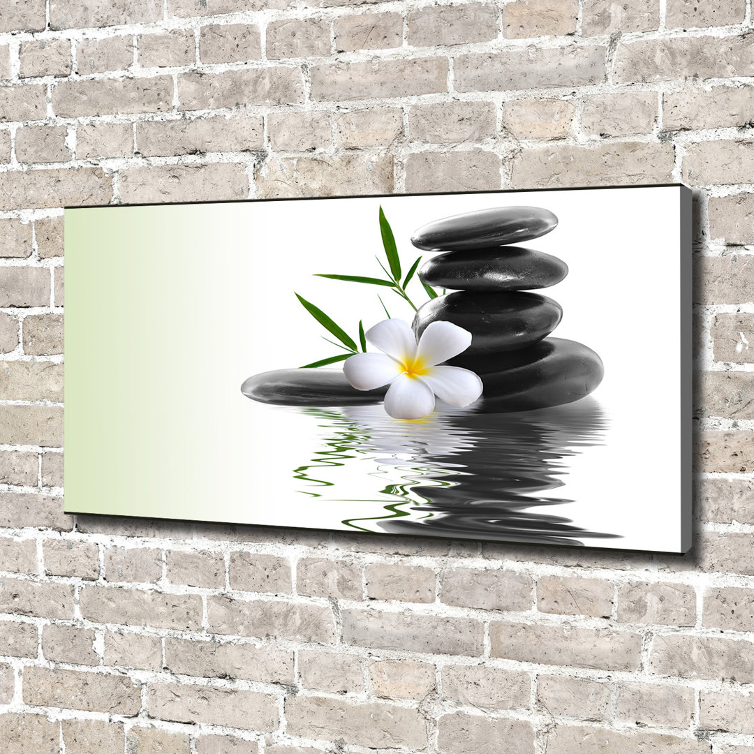 Zen Stones - Wrapped Canvas Print