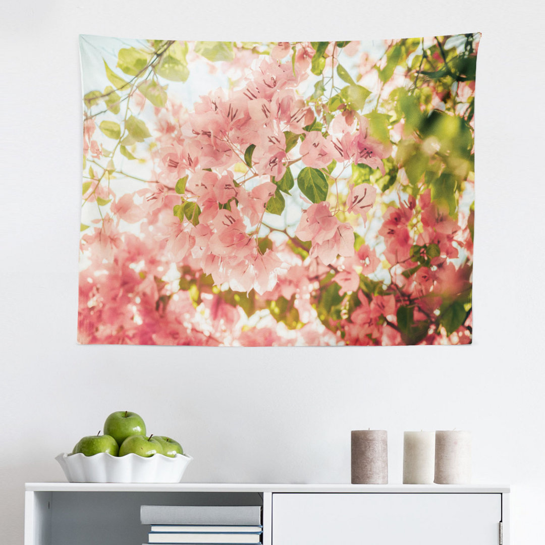 Wandbehang Bougainvillea Blumen