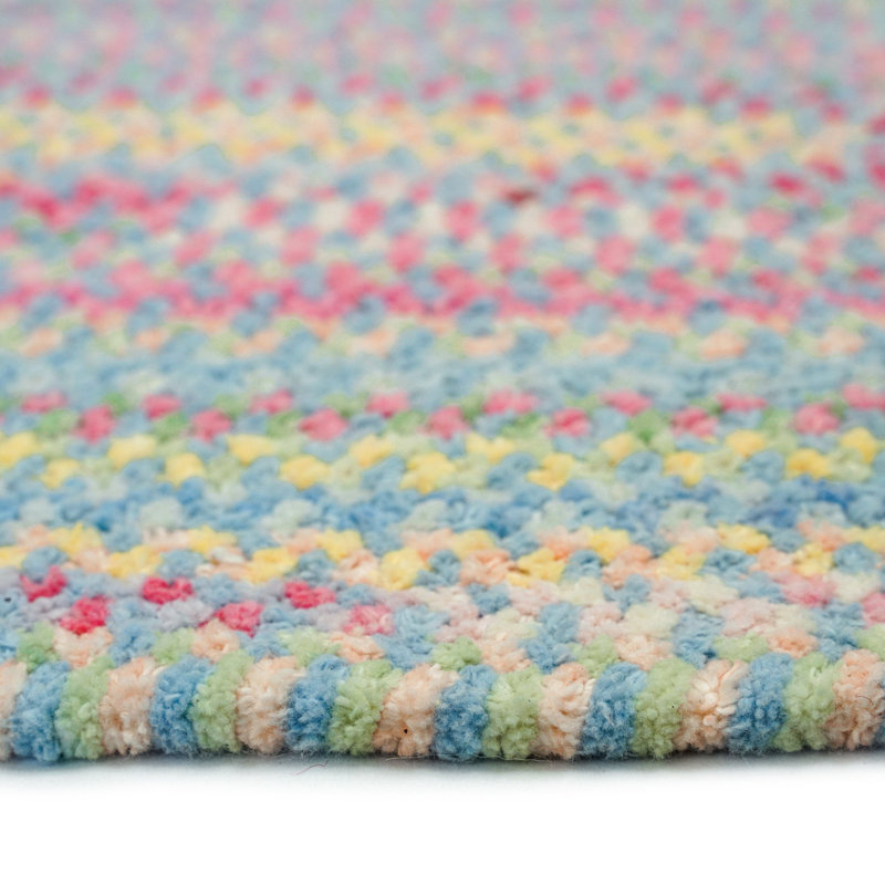 Aaru Cotton Rug, Oval 9' 2" x 13' 2"