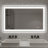 Dokes Black Framed  LED  Bathroom Vanity Mirror passed ETL-636413070
