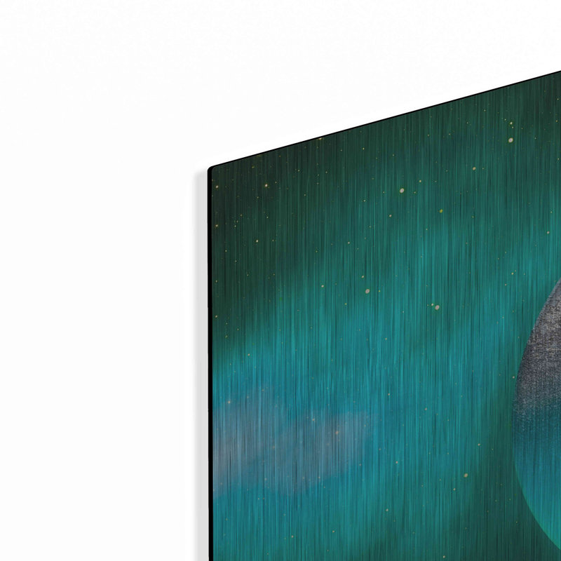 "Cosmic Crypto Luna" par Valentyn Artemenko, H 24 po x l 36 po