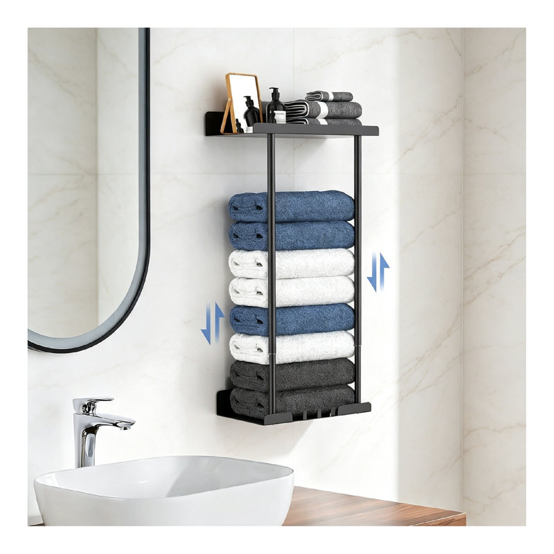 30 cm L Stainless Steel Towel Rack