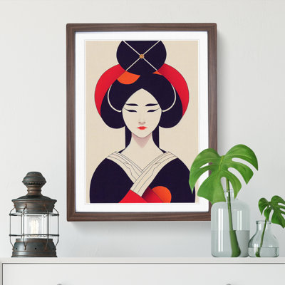 Geisha No.3 - Single Picture Frame Print